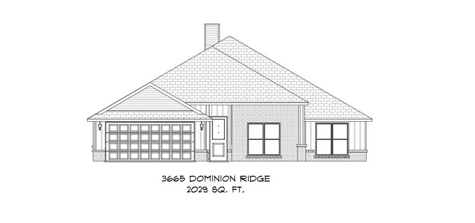 San Angelo Custom Home Builder - 3665 Dominion Ridge Cir, San Angelo TX 76904